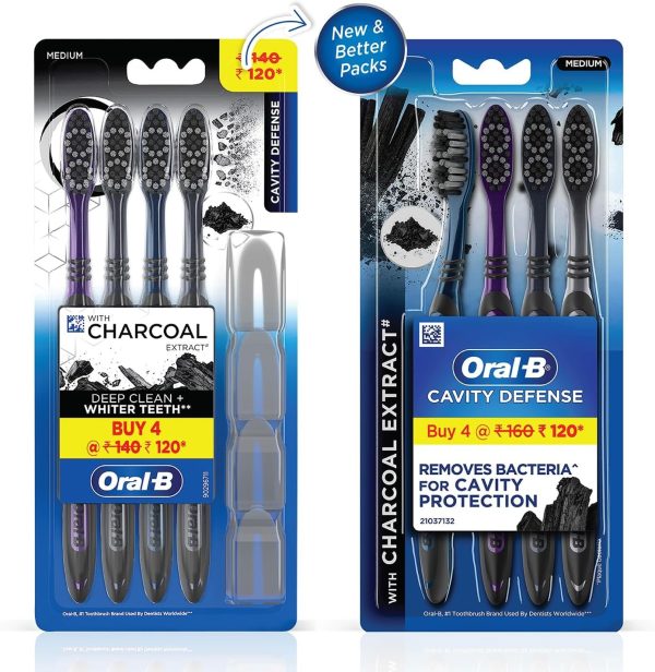 Oral-B Cavity Defense 123 Black (Soft) Toothbrush - Image 5