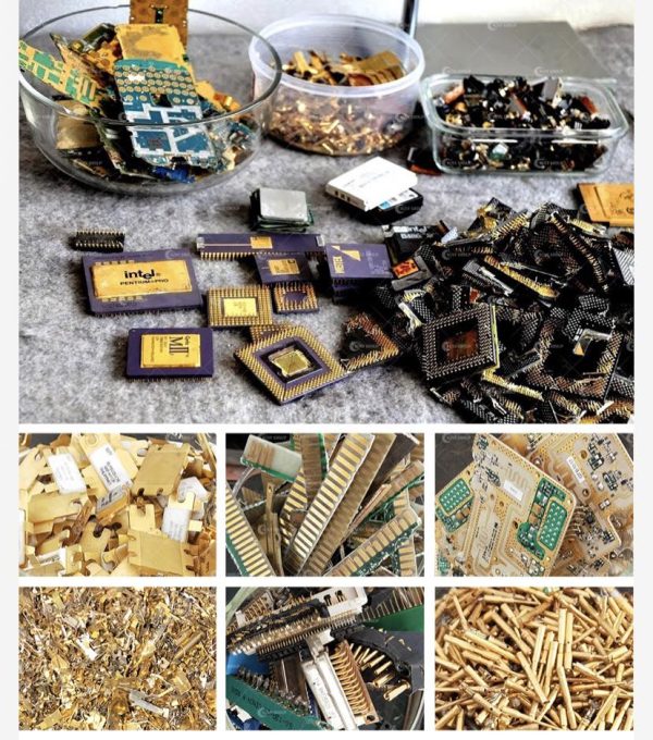 CPU Scrap Intel 486 & 386 CPU / Computer Ram Scrap / CPU Ceramic Processor Scrap With Gold Pins